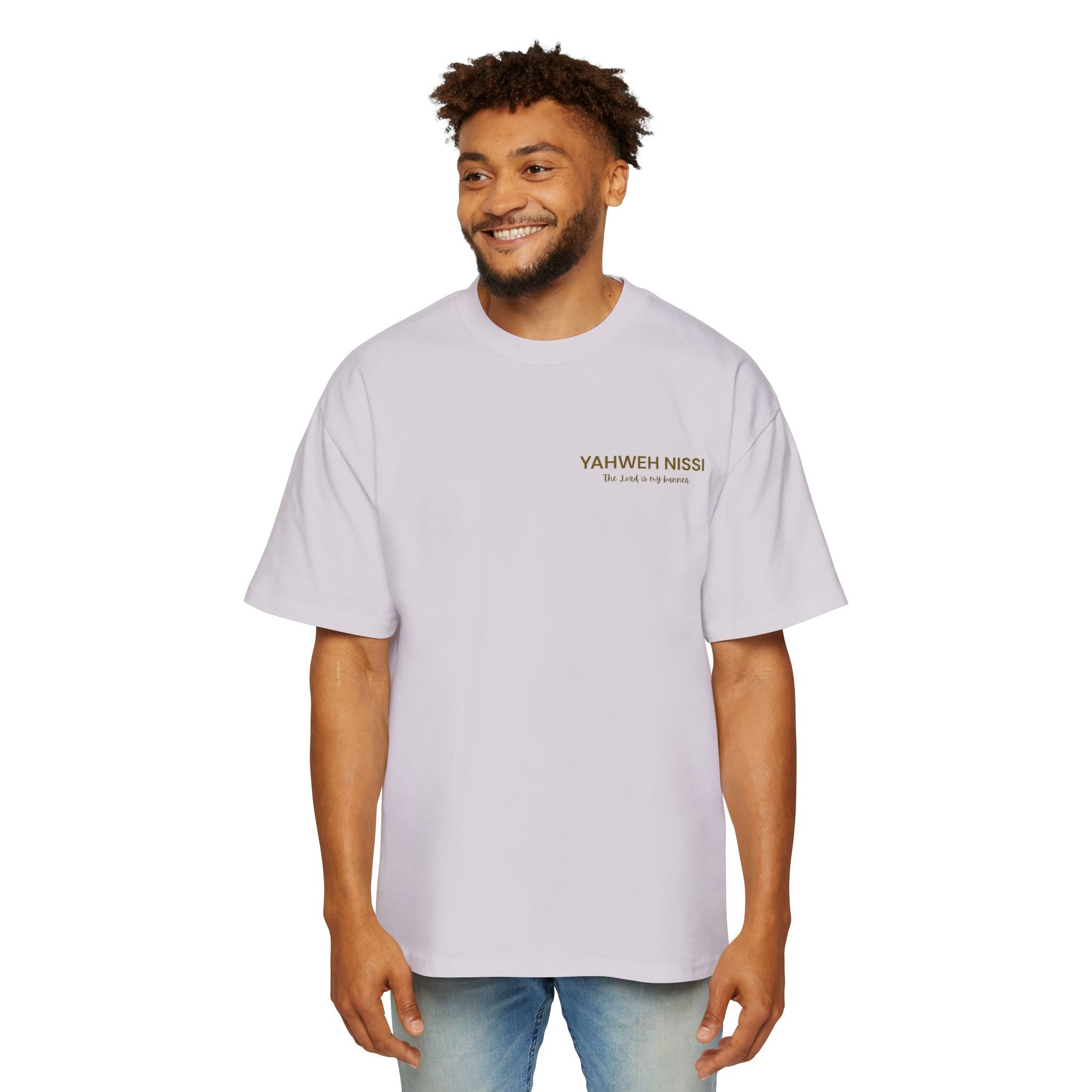 Child of God Gold - Yahweh Nissi Oversized Tee