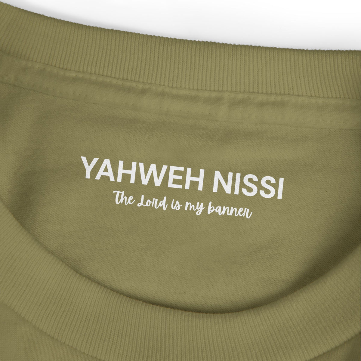 Protected Tee — White | Yahweh Nissi