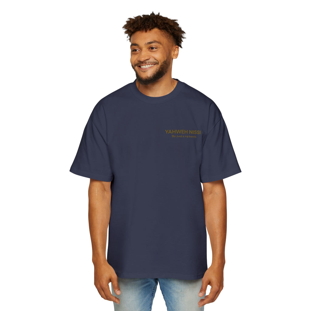 Child of God Gold - Yahweh Nissi Oversized Tee