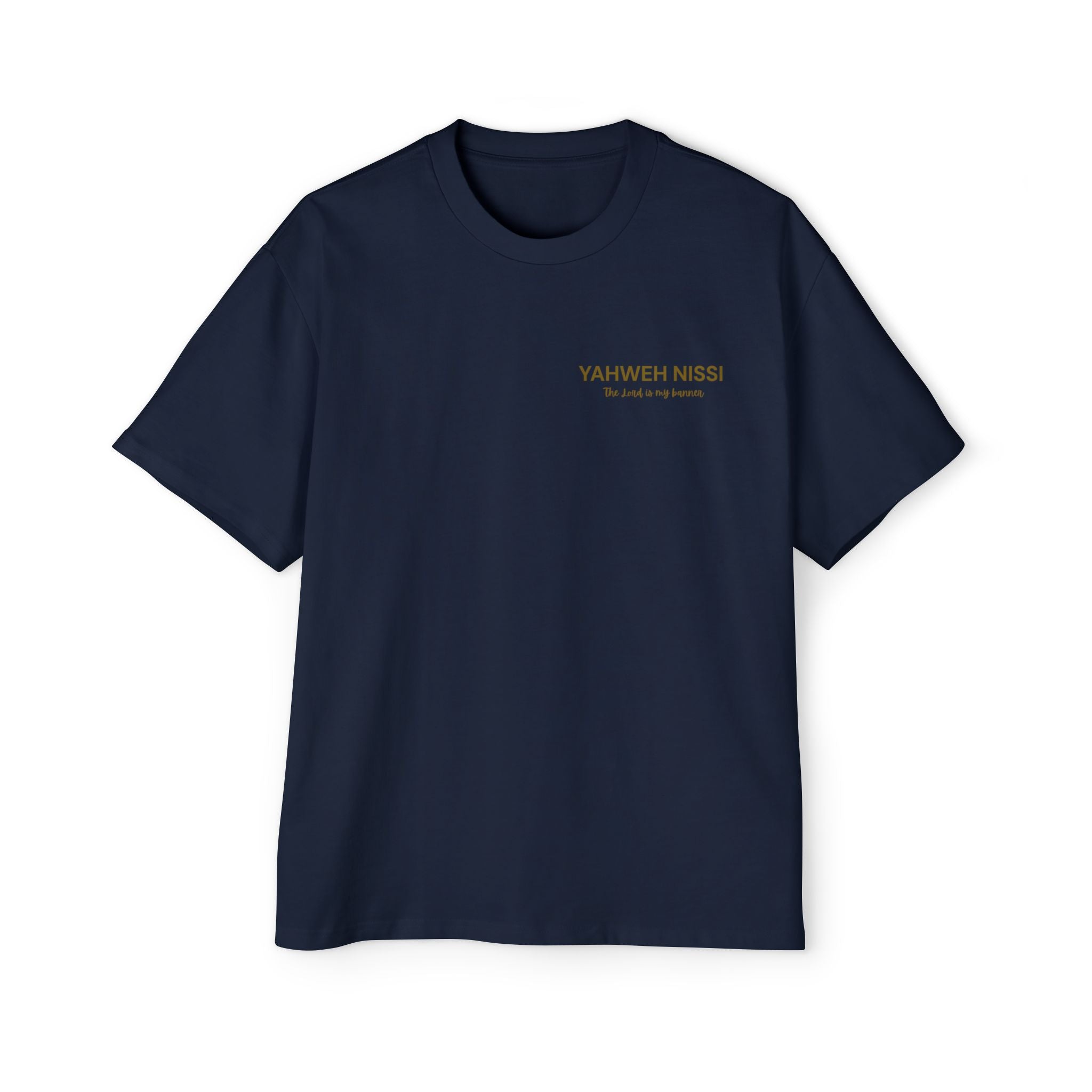 Child of God Gold - Yahweh Nissi Oversized Tee