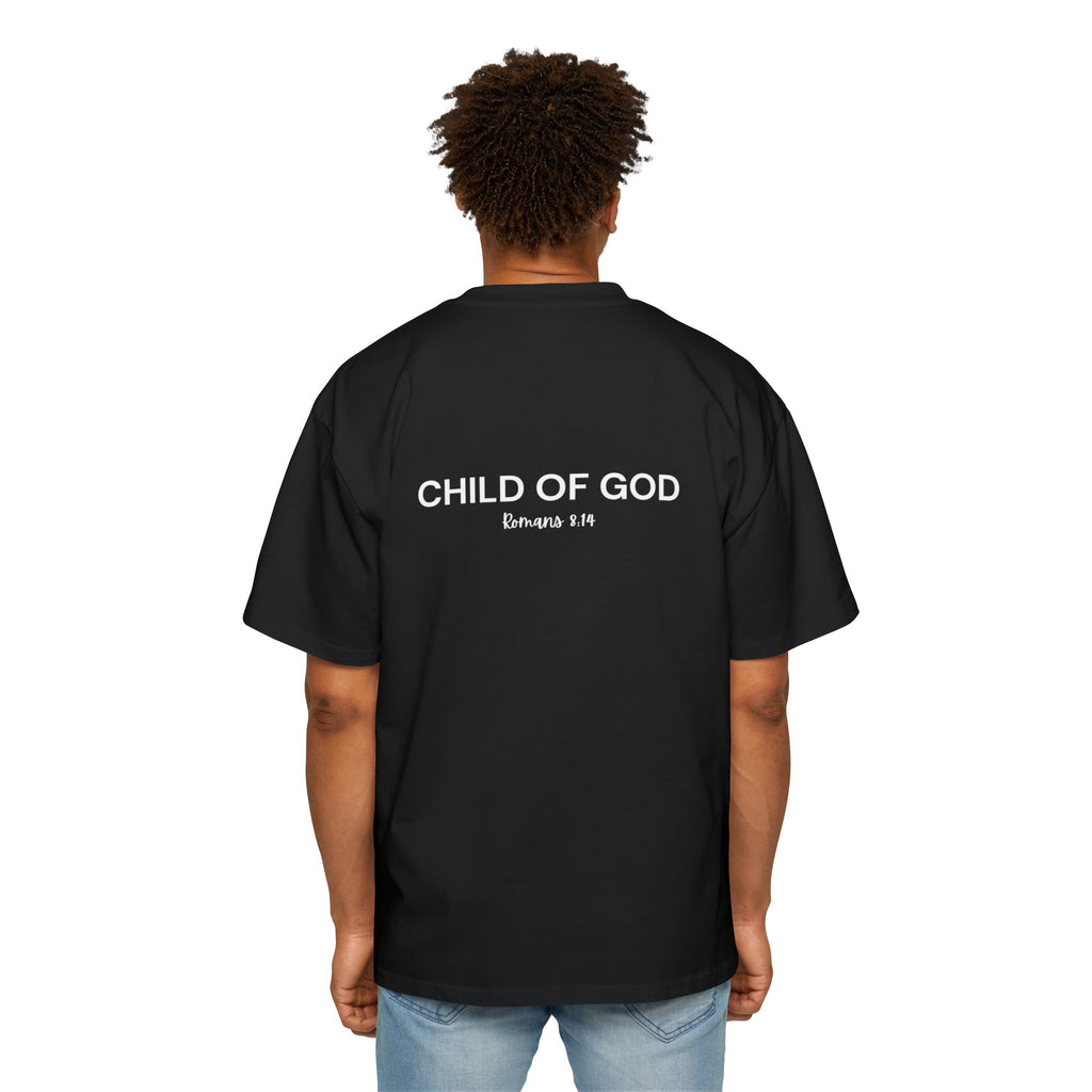 "Child of God" - White - Yahweh Nissi Oversized Tee
