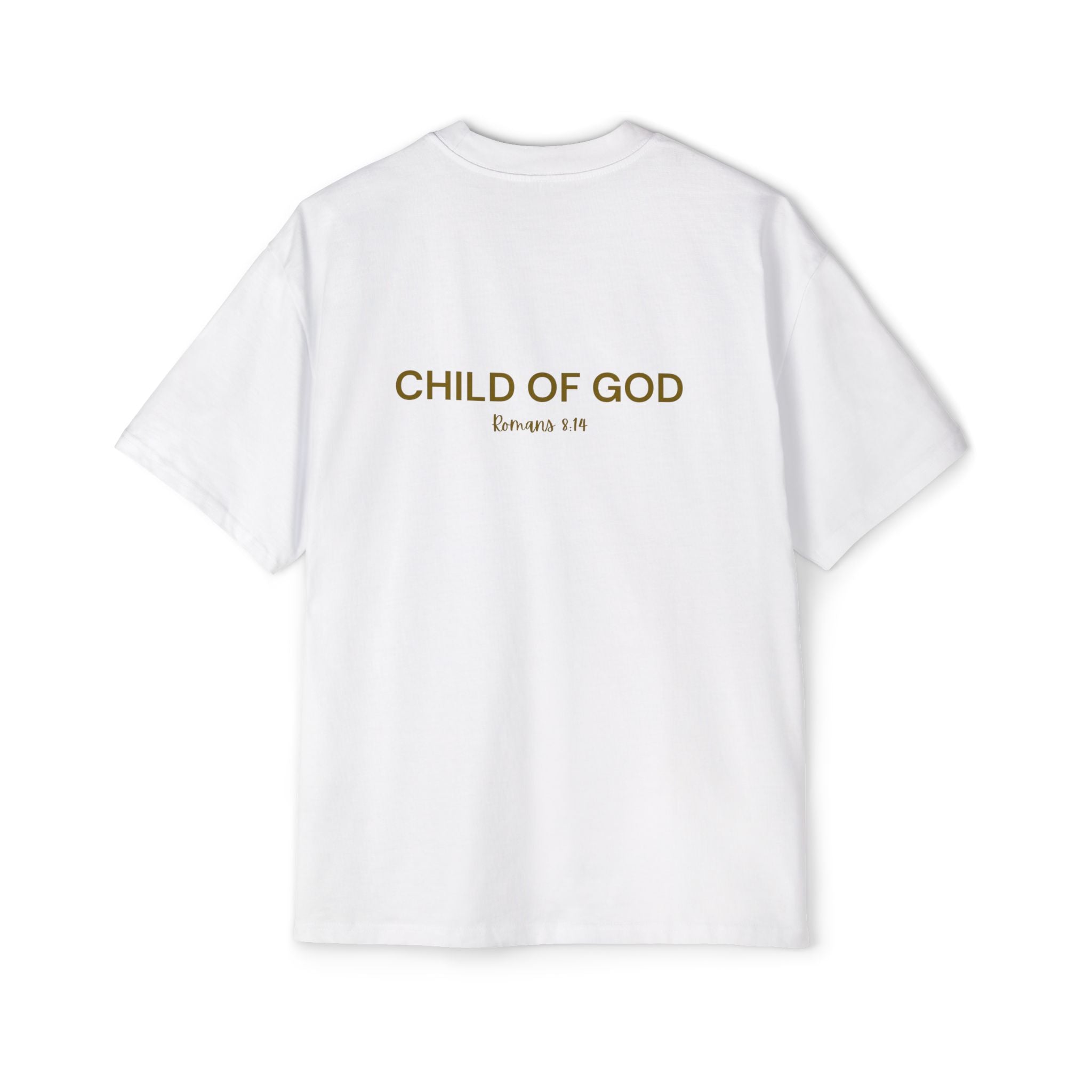 Child of God Gold - Yahweh Nissi Oversized Tee