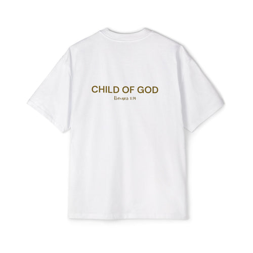 Child of God Gold - Yahweh Nissi Oversized Tee