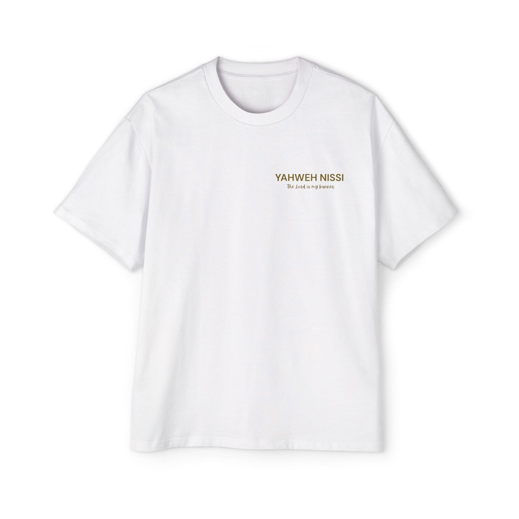 Child of God Gold - Yahweh Nissi Oversized Tee