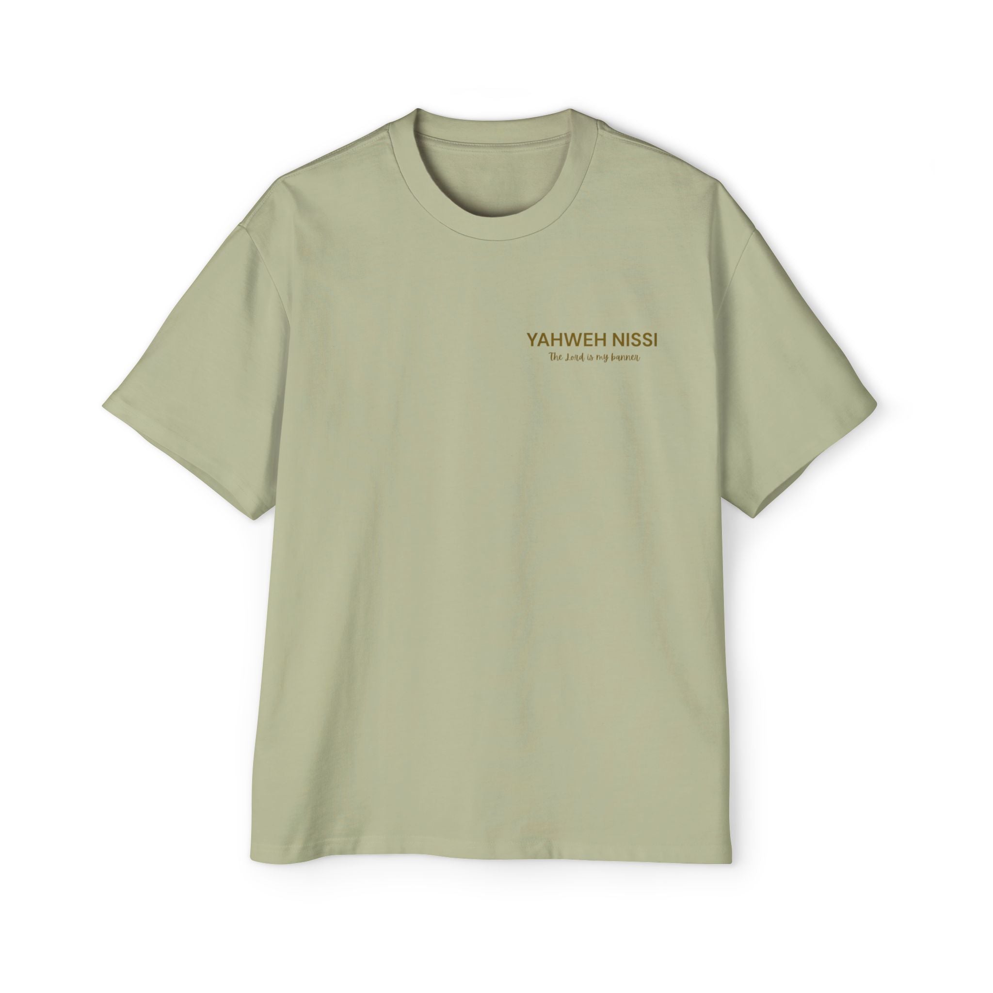 Child of God Gold - Yahweh Nissi Oversized Tee