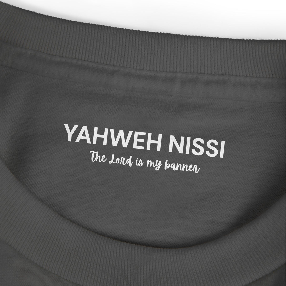 Protected Tee — White | Yahweh Nissi