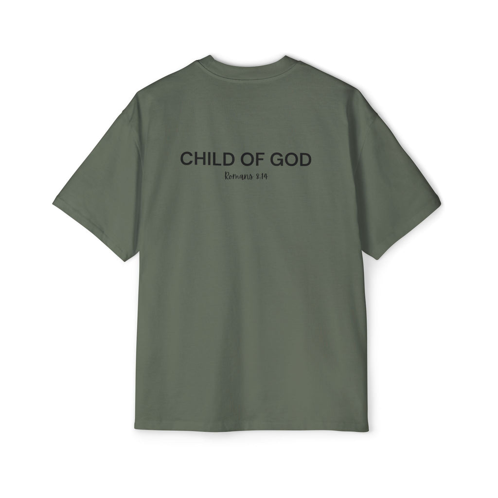 "Child of God" black - Yahweh Nissi Oversized Tee