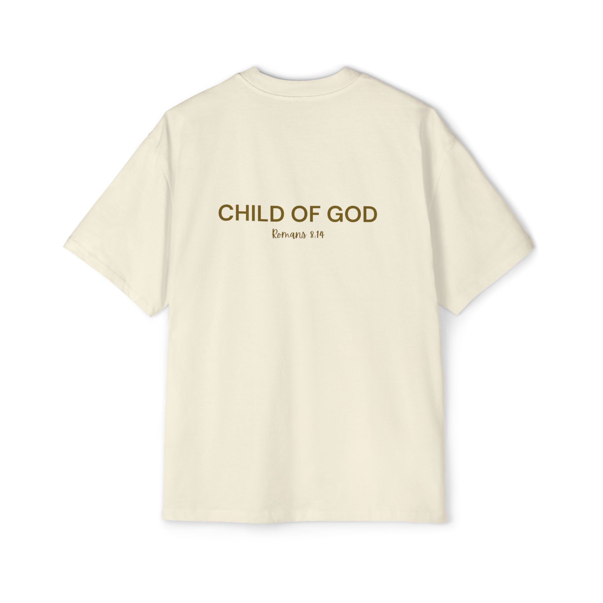 Child of God Gold - Yahweh Nissi Oversized Tee
