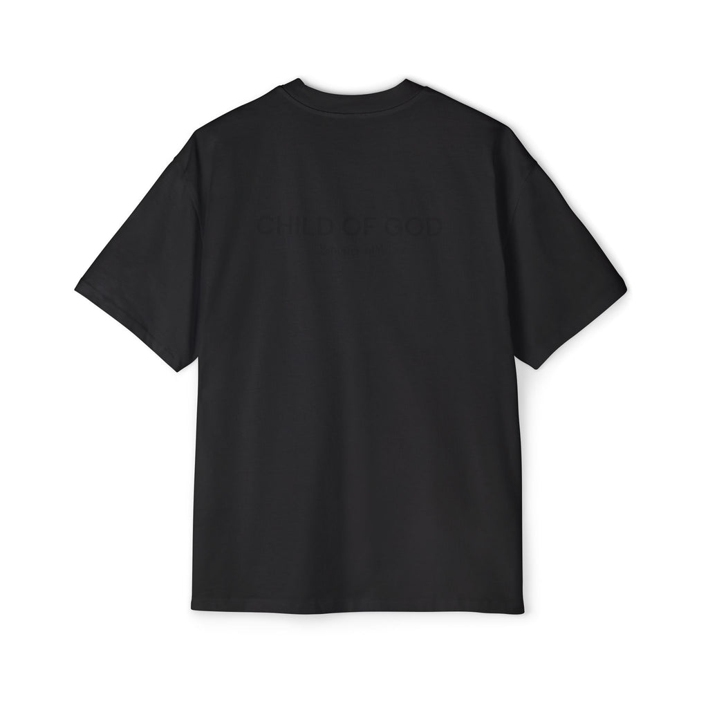 "Child of God" black - Yahweh Nissi Oversized Tee