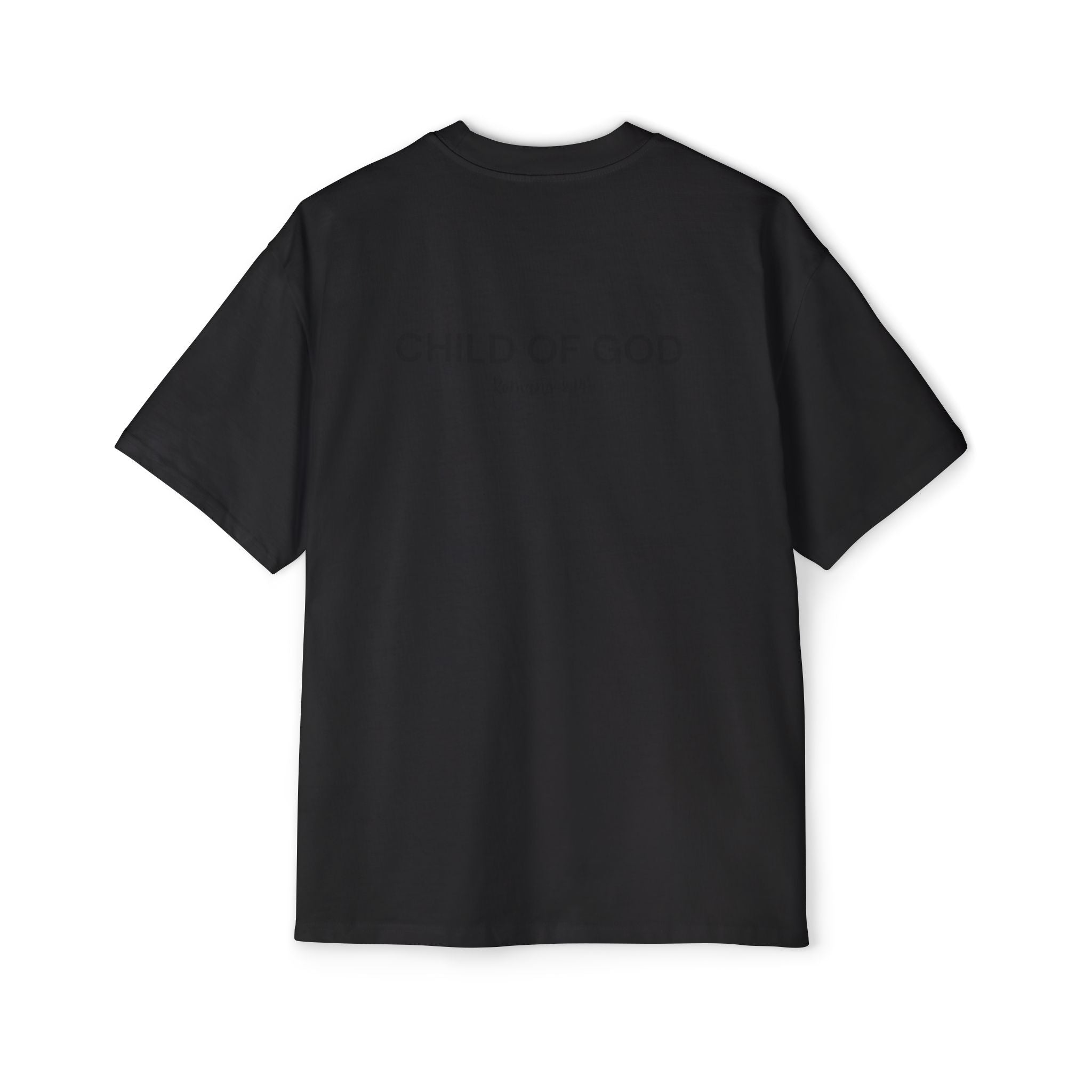 "Child of God" black - Yahweh Nissi Oversized Tee
