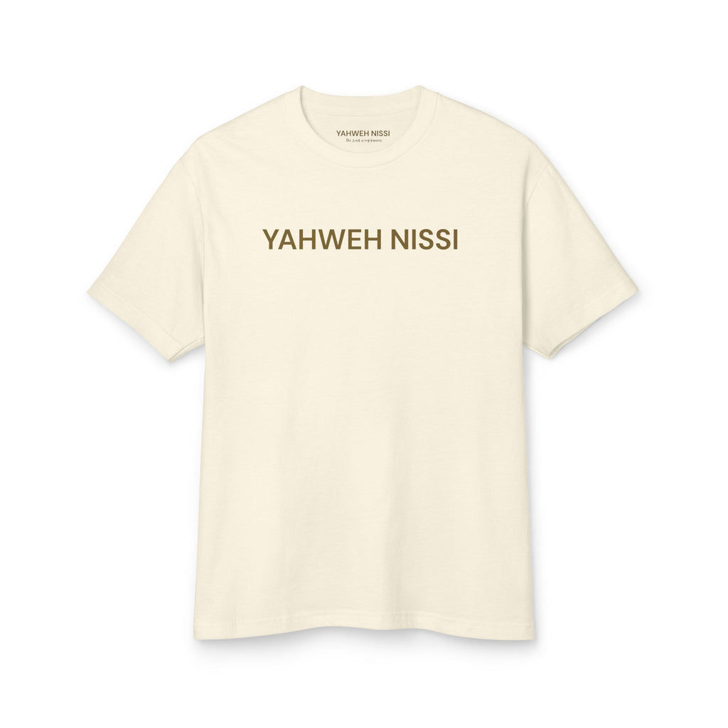 Protected Tee — Gold Embroidered Christian Graphic T-Shirt