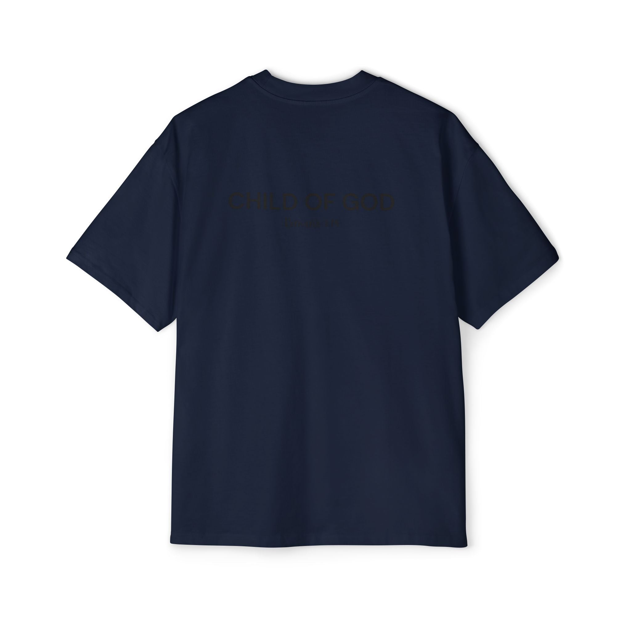 "Child of God" black - Yahweh Nissi Oversized Tee