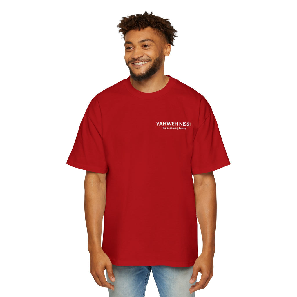"Child of God" - White - Yahweh Nissi Oversized Tee