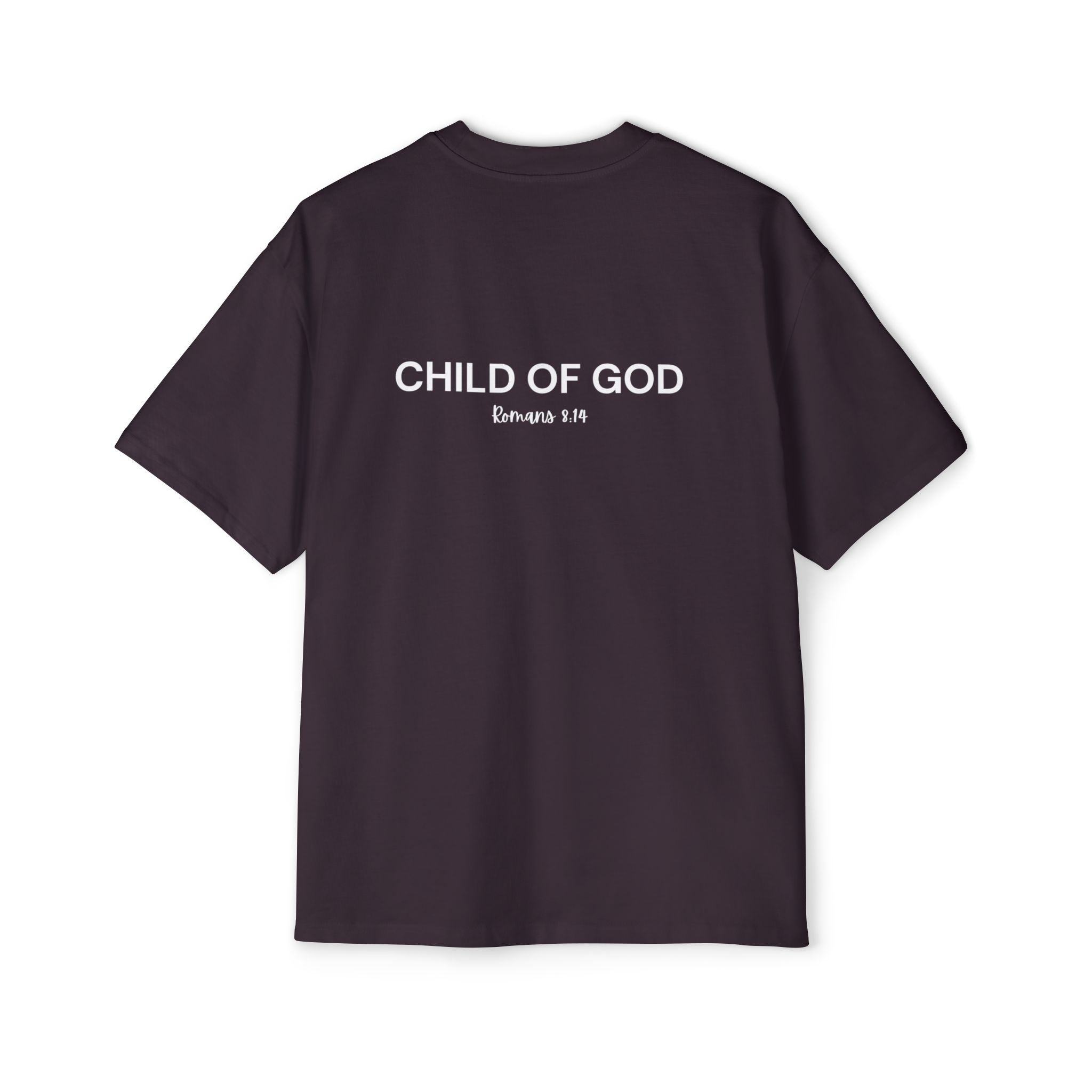 "Child of God" - White - Yahweh Nissi Oversized Tee