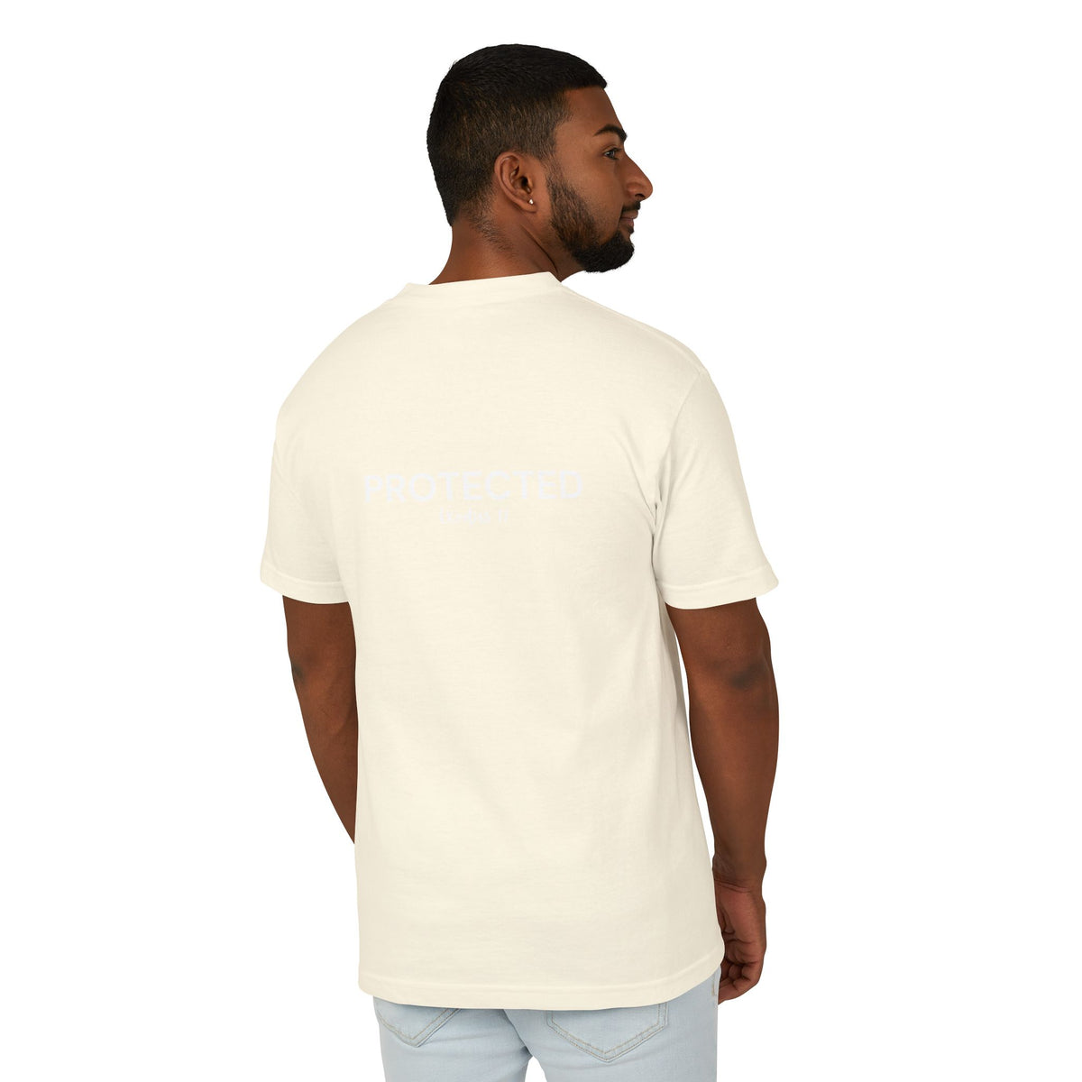 Protected Tee — White | Yahweh Nissi