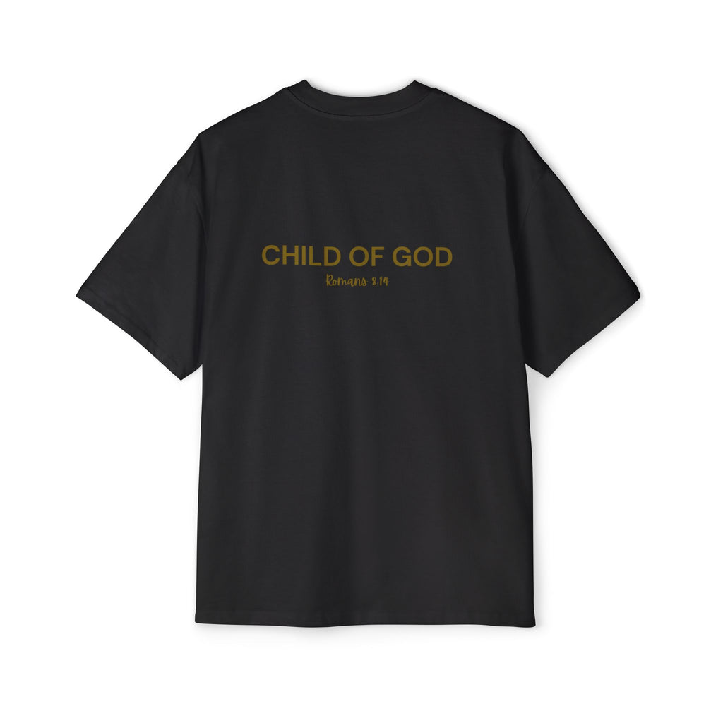 Child of God Gold - Yahweh Nissi Oversized Tee
