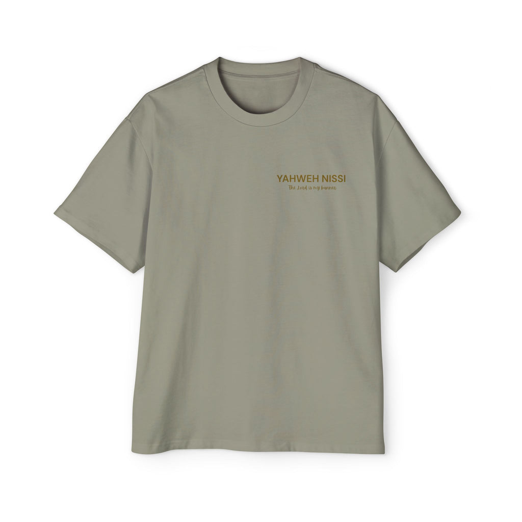 Child of God Gold - Yahweh Nissi Oversized Tee