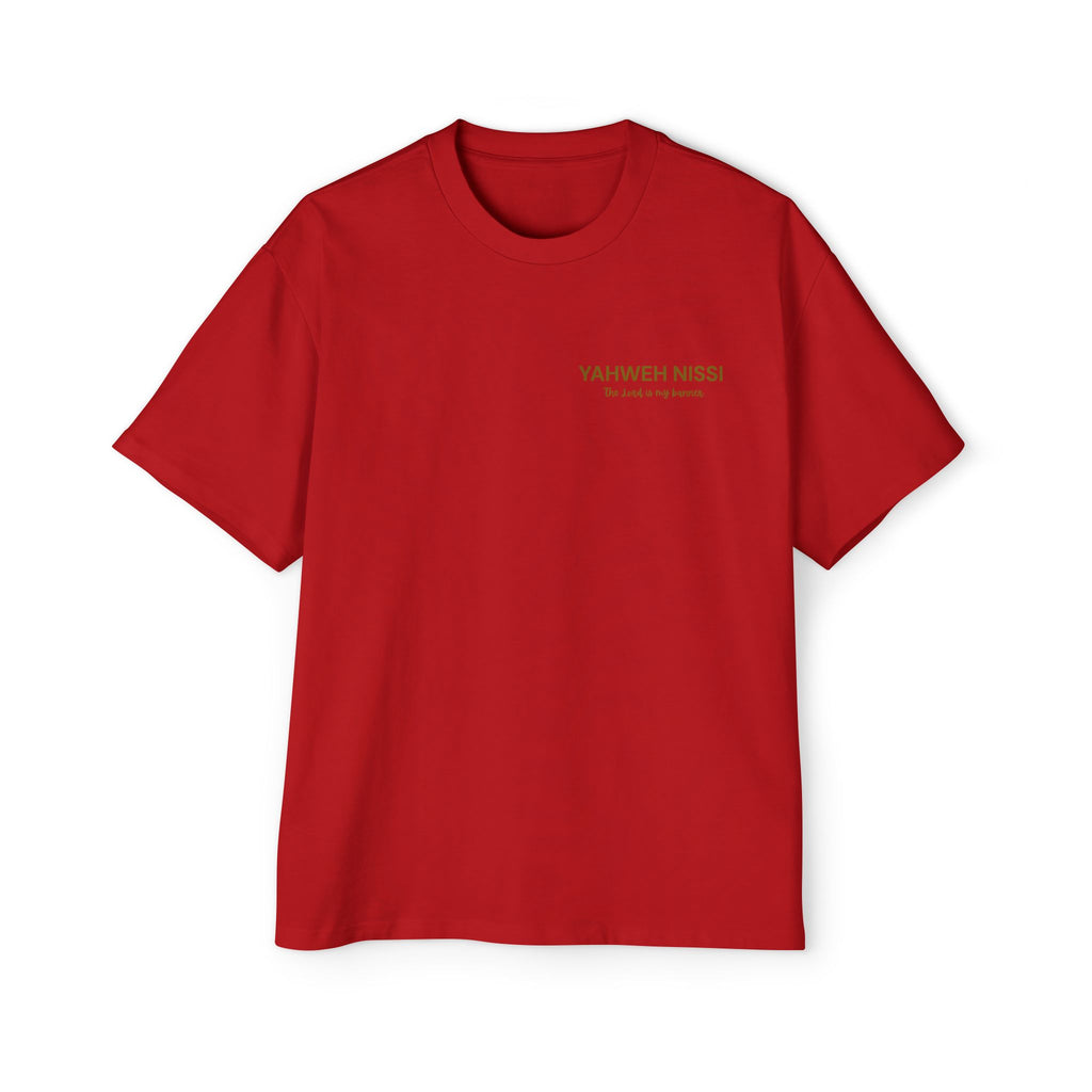 Child of God Gold - Yahweh Nissi Oversized Tee