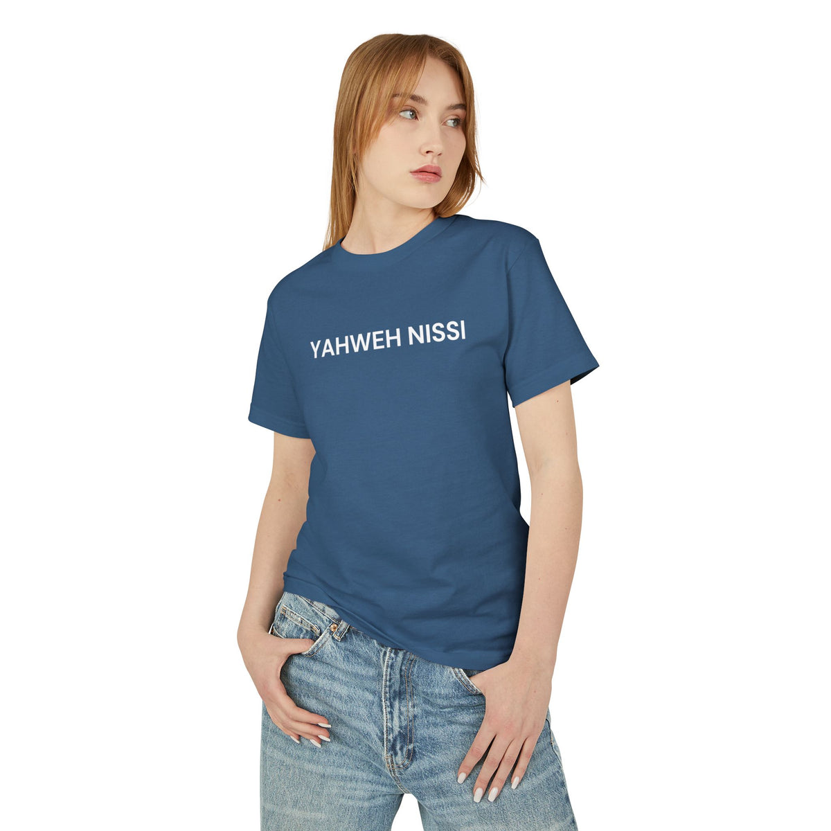 Protected Tee — White | Yahweh Nissi