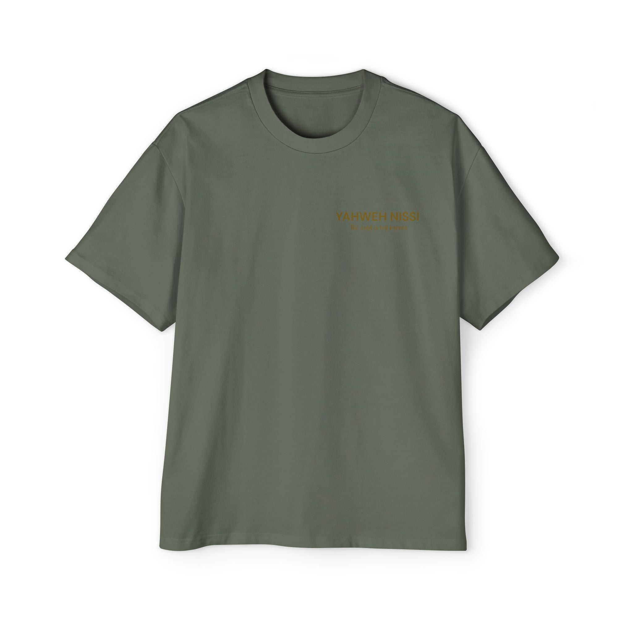 Child of God Gold - Yahweh Nissi Oversized Tee