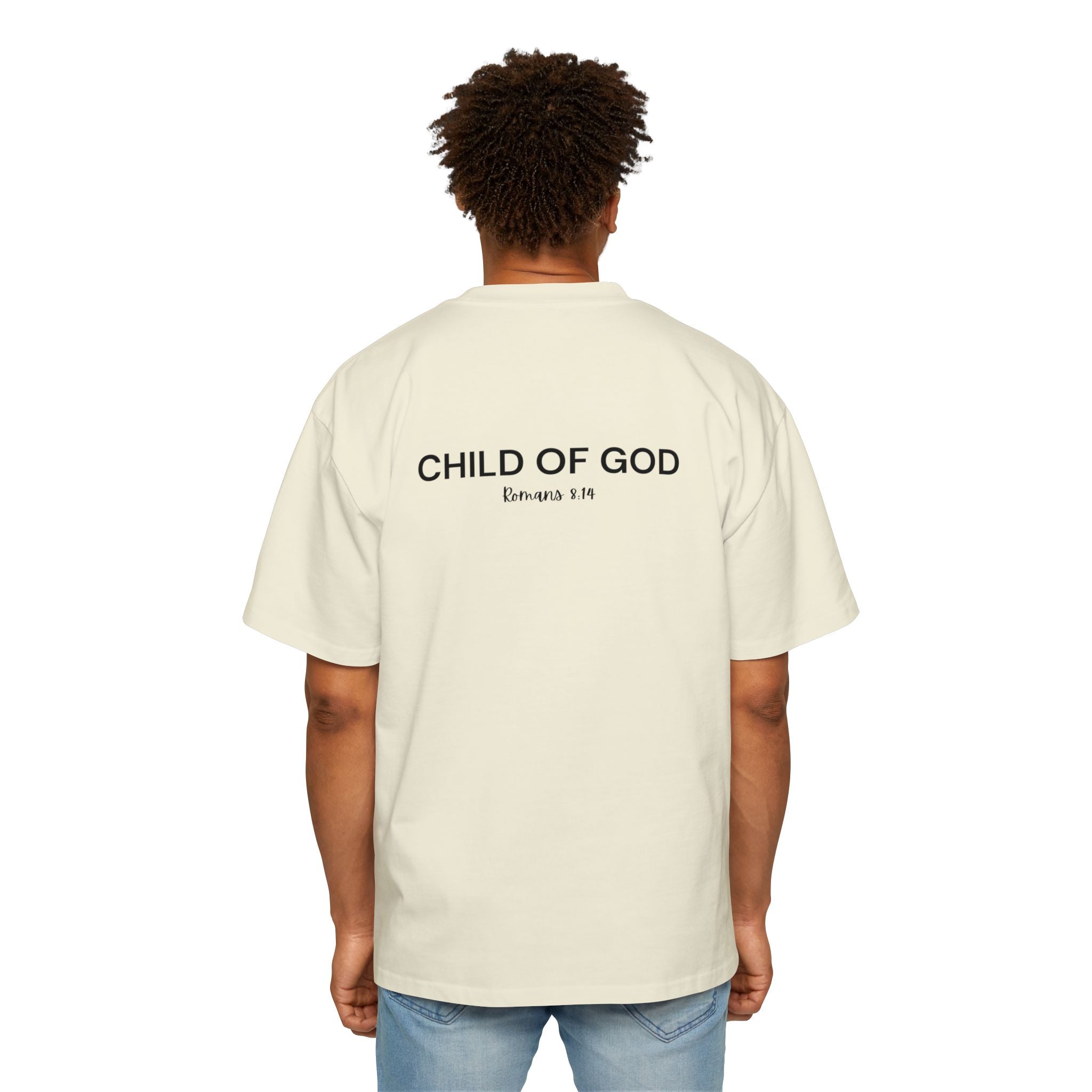 "Child of God" black - Yahweh Nissi Oversized Tee