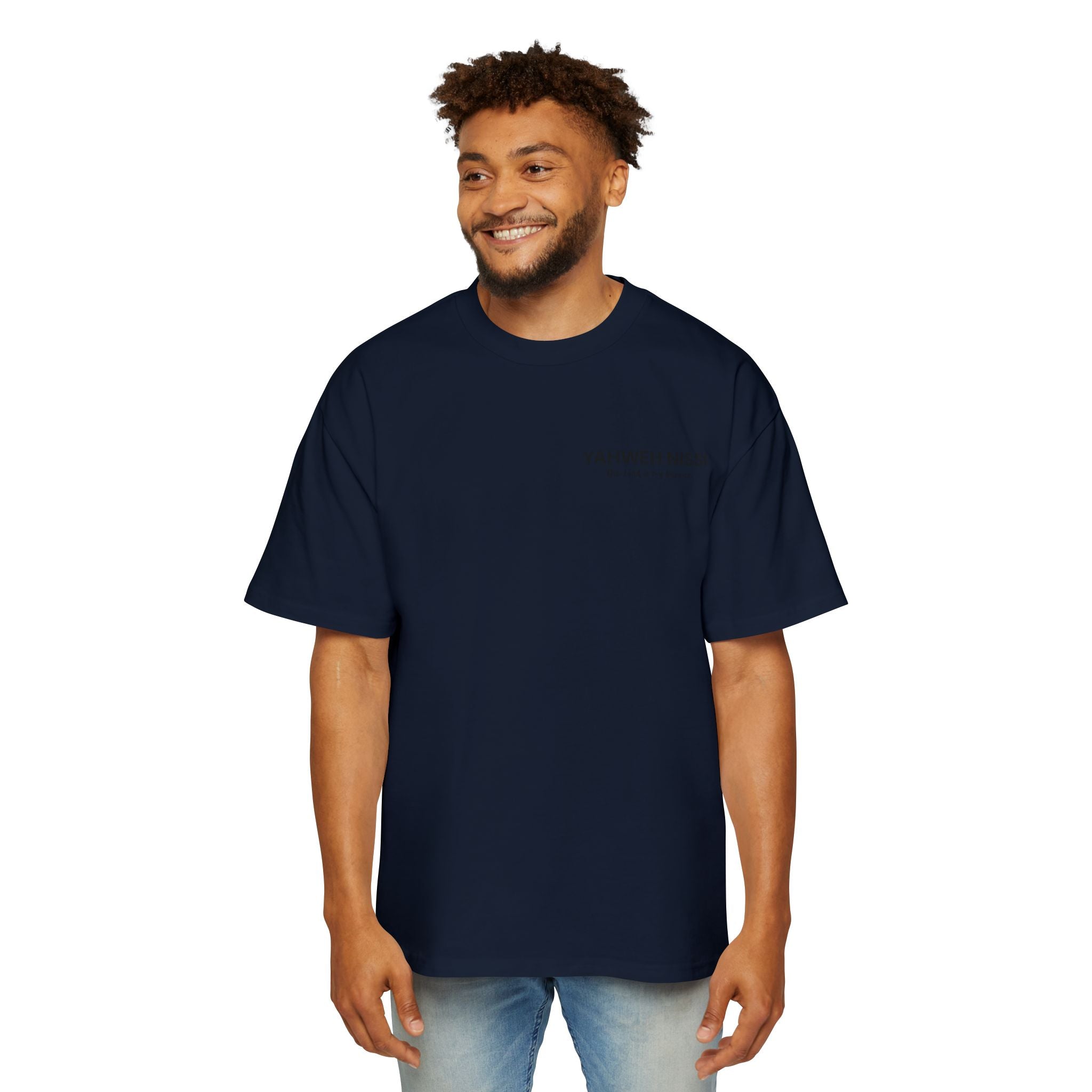 "Child of God" black - Yahweh Nissi Oversized Tee