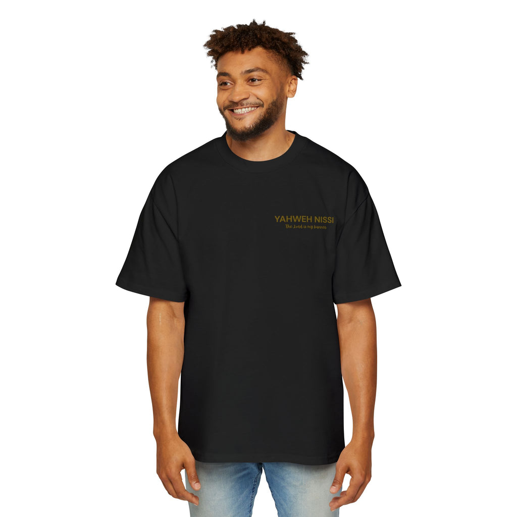 Child of God Gold - Yahweh Nissi Oversized Tee